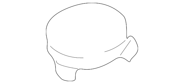 4D0-805-585 Деталь COWL GRILLE CAP