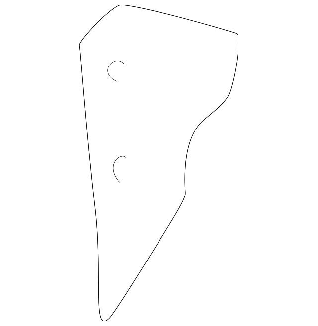 4D0-805-601 Деталь SUPPORT PLATE, LEFT