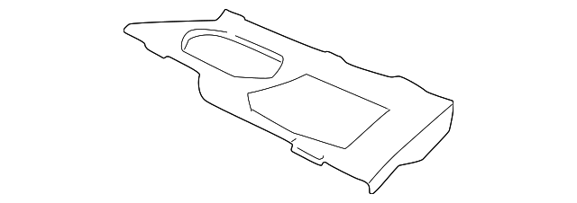 4D1-819-403-G-01C Деталь WATER DEFLECTOR, LEFT