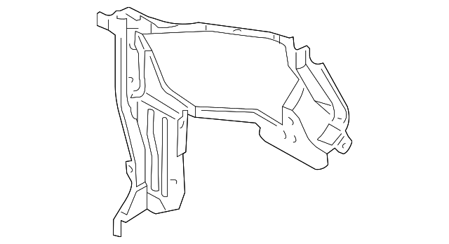0K2SA-54120 Деталь SIDE PANEL, LEFT
