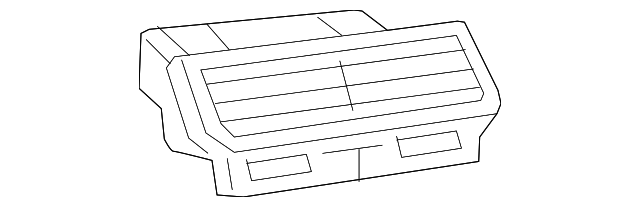 5108243AC Деталь AIR OUTLET VENT