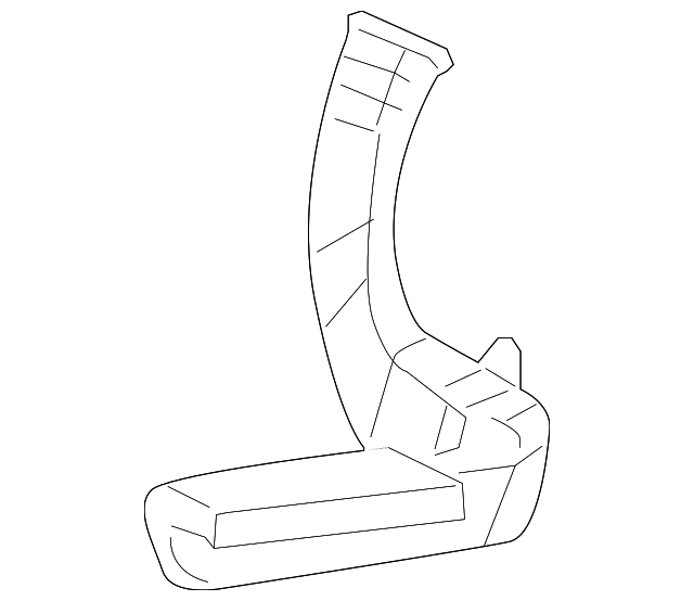 5058524AB Деталь FLOOR DUCT, LEFT