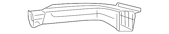 5108159AD Деталь DEFROSTER DUCT, RIGHT