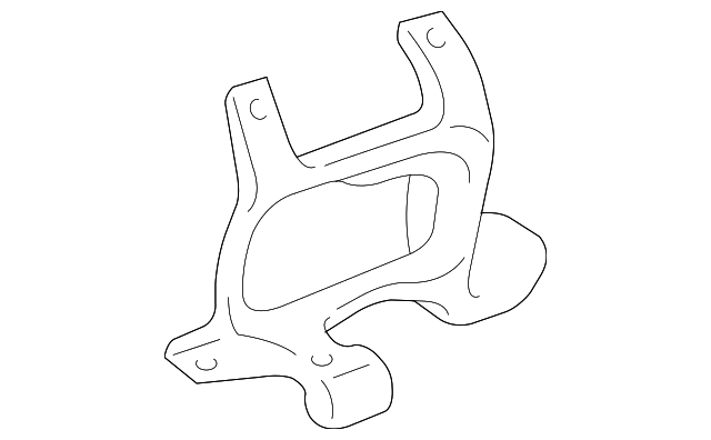 2L1Z-78045B32-AA Деталь CONSOLE MOUNT BRACKET