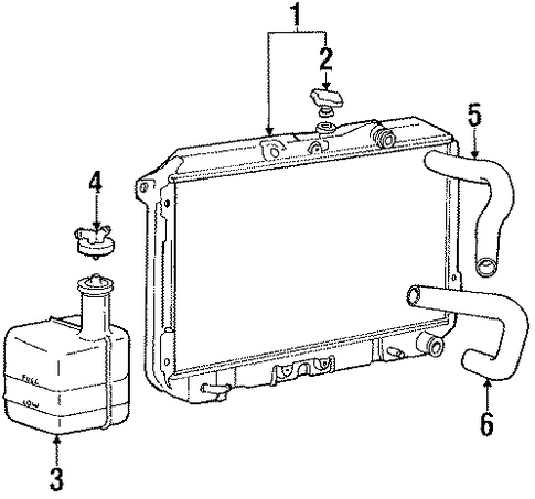 Galant RADIATOR & COMPONENTS 2