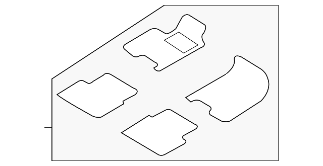 96413008 Деталь FLOOR MAT