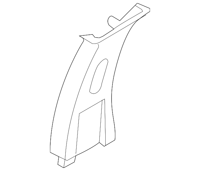 96396472 Деталь UPR CTR PLR TRIM, LEFT