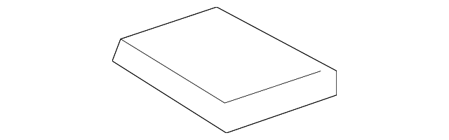 15794675 Деталь UPPER DASH PANEL CAP, LEFT