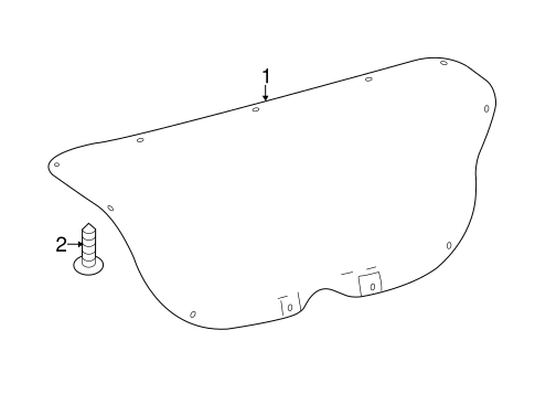Corolla INTERIOR TRIM - TRUNK