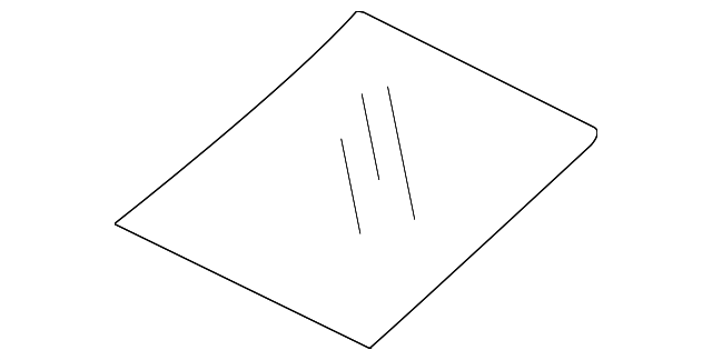 04883392AB Деталь GLASS