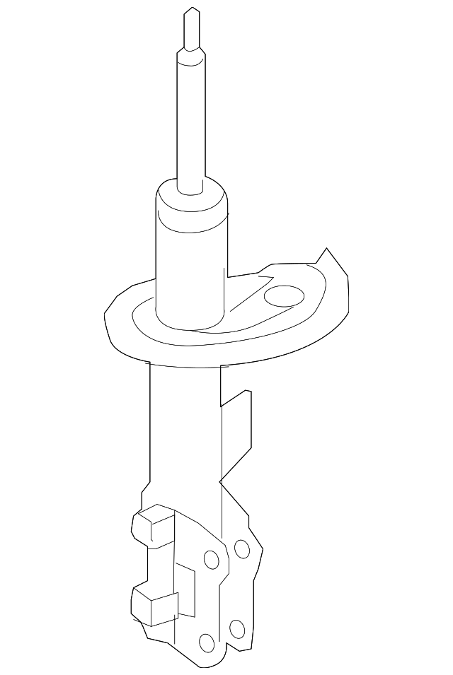 54661-2H100 STRUT, RIGHT