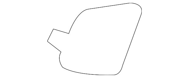 45187-35020-B0 Деталь STEERING WHEEL LOWER COVER, LEFT