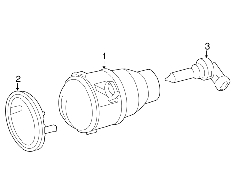 RX400h BULBS - CHASSIS 5