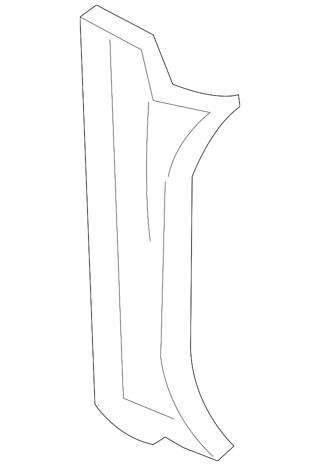61626-52050 Деталь UPPER EXTN, LEFT