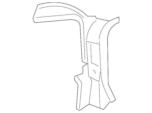 61735-52050 Деталь CORNER PANEL, RIGHT