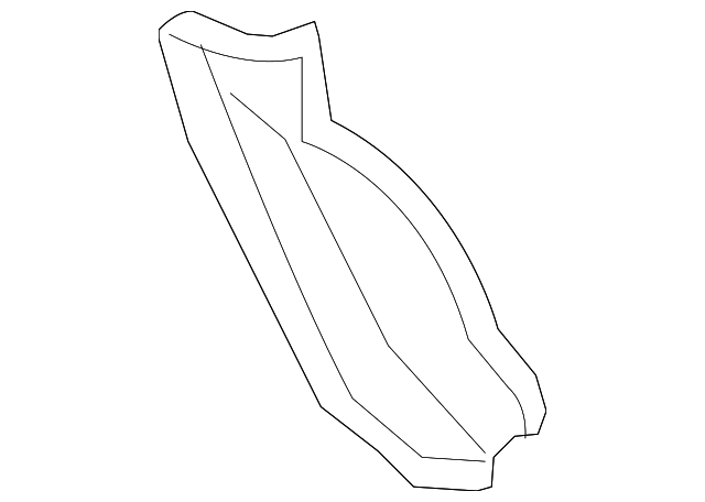 61746-52040 Деталь LOWER REINF, LEFT