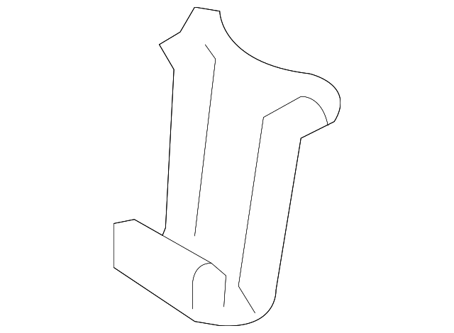 58376-52040 Деталь REAR BODY PANEL BRACKET