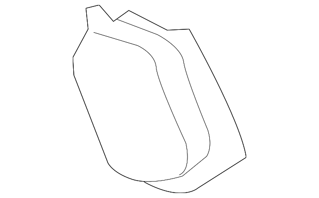 61622-52080 Деталь TROUGH, LEFT