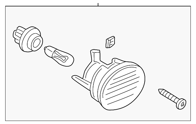 MR566317 Деталь BACKUP LAMP ASSY, LEFT