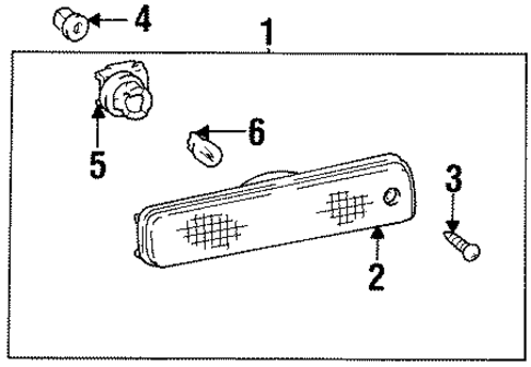 Celica MARKER & SIGNAL LAMPS