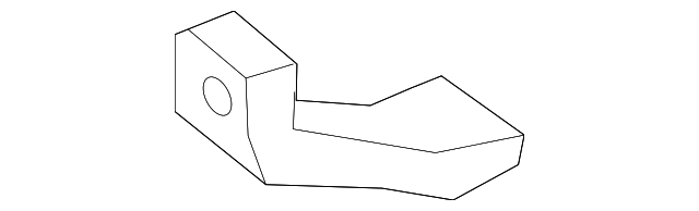 86637-4Z000 IMPACT BAR SUPPORT