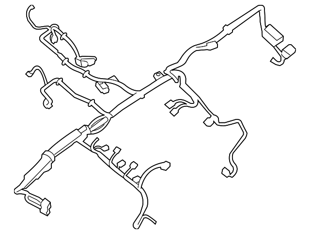 68091849AC Деталь ENGINE HARNESS