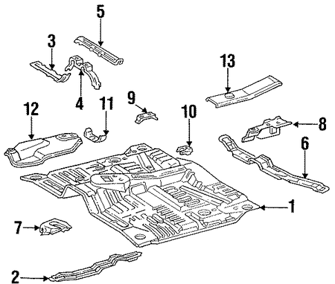 T100 FLOOR - CAB
