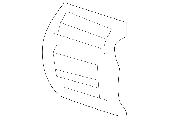 64-22-8-397-715 Деталь AIR OUTLET, LEFT