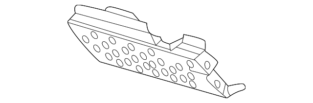51-45-8-397-853 Деталь KNEE BOLSTER, LEFT