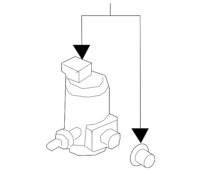 19316486 Деталь WASHER PUMP