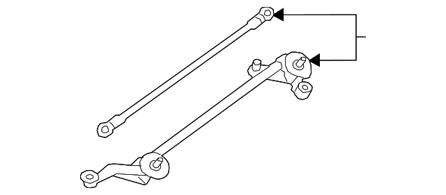 19316479 Деталь WIPER LINKAGE