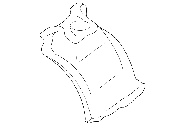 51625FA160 Деталь APRON PANEL, LEFT