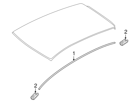 Cube EXTERIOR TRIM - ROOF