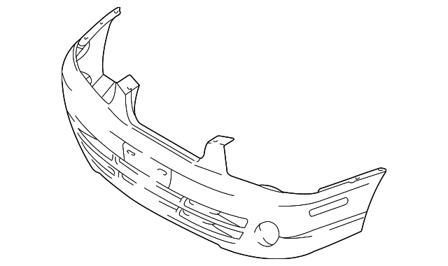 86510-2D100 Деталь BUMPER COVER