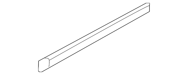 MR608526 Деталь MOLDING STRIP, RIGHT