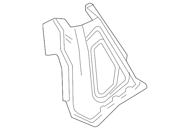 15892900 Деталь LOCK PLR REINF, RIGHT