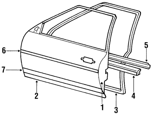 190D DOOR & COMPONENTS