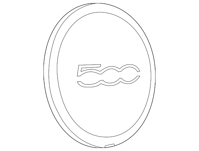 68078421AC Деталь CENTER CAP