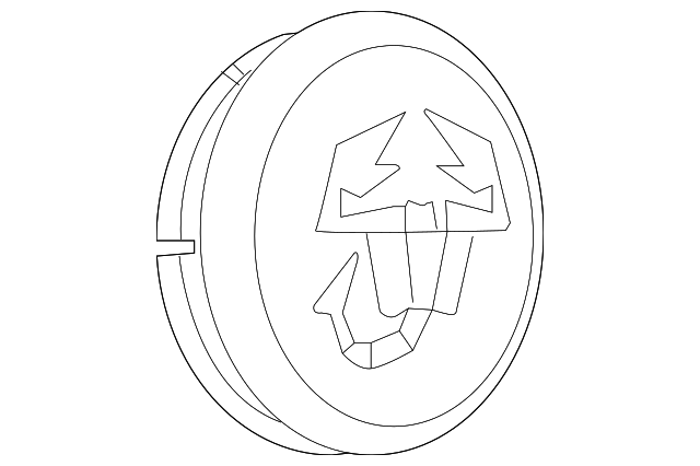4726183AB Деталь CENTER CAP