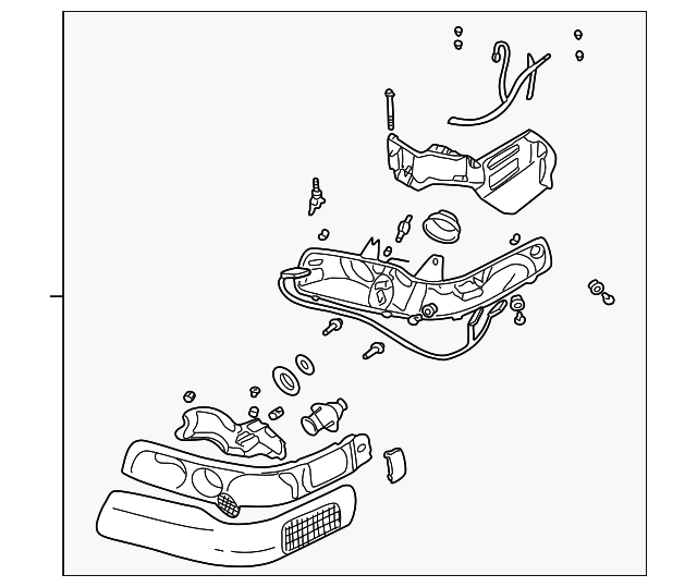 19208061 HEADLAMP ASSY, LEFT