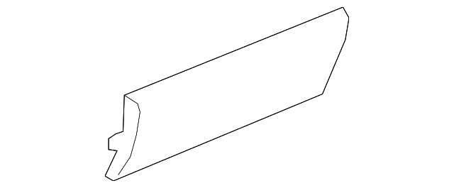 22964633 FRONT TRIM, LEFT