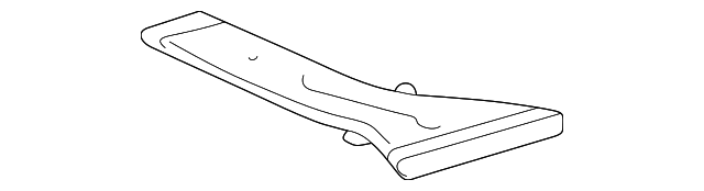 87215-50040 Деталь REAR DUCT, RIGHT