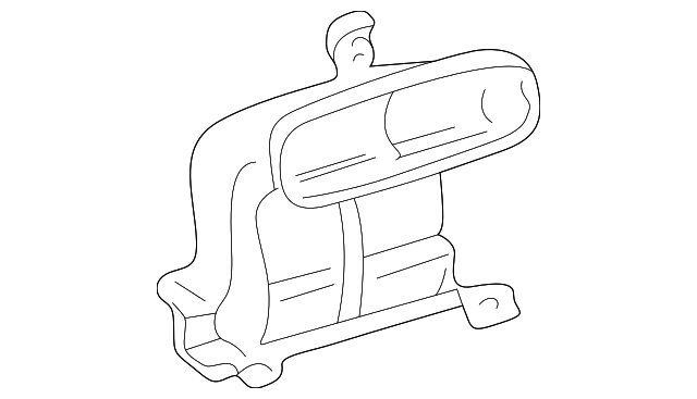 55845-50060 Деталь HEAT DUCT