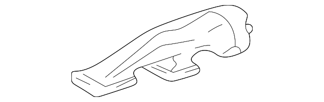 87211-50100 Деталь HEAT DUCT