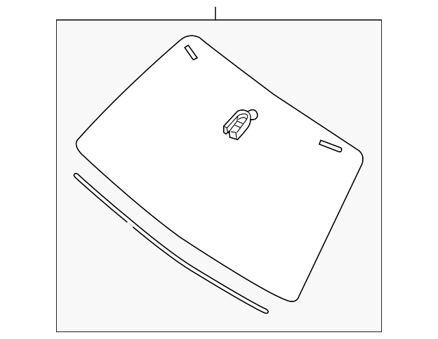 8451082Z20 Деталь WINDSHIELD