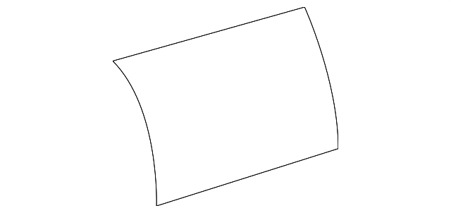 460-698-00-01 Деталь ROOF MOLDING JOINT, LEFT