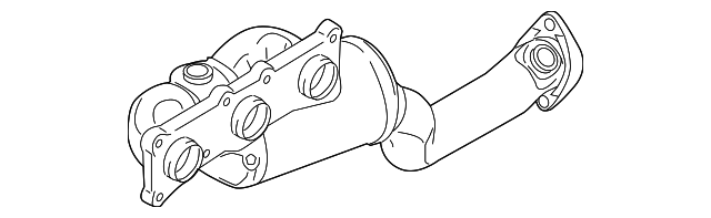 18-40-7-586-688 Деталь EXHAUST MANIFOLD
