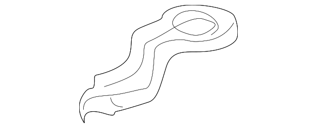 16533-0A020 Деталь RADIATOR ASSY UPPER BRACKET, LEFT