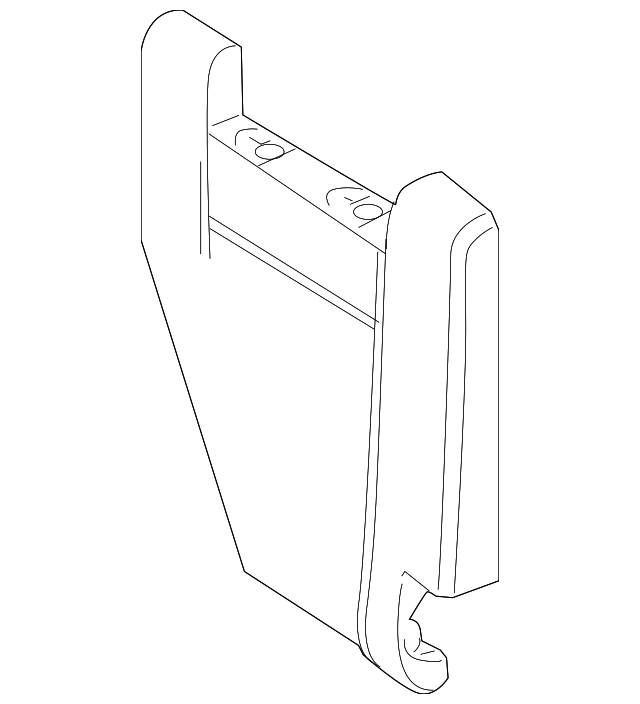 79375-42010 Деталь SEAT BACK PAD, RIGHT