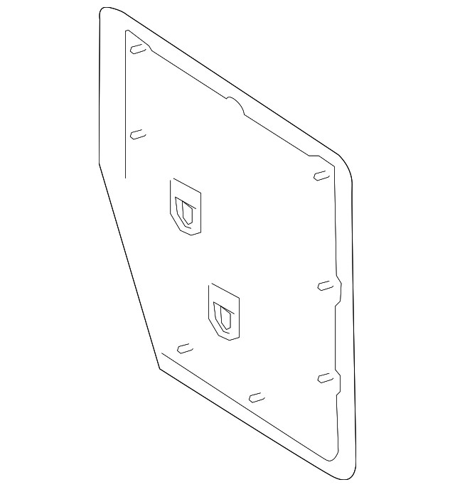 71880-42010-E1 Деталь SEAT BACK PANEL, RIGHT